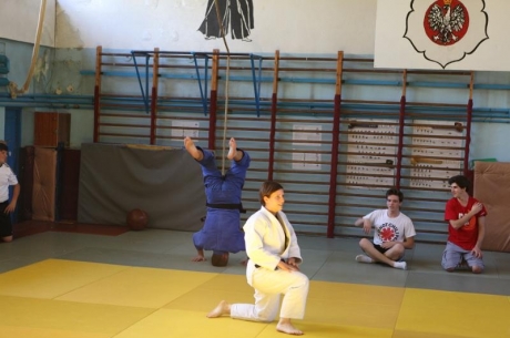 Treningi Judo w Szkole z Charakterem-2013